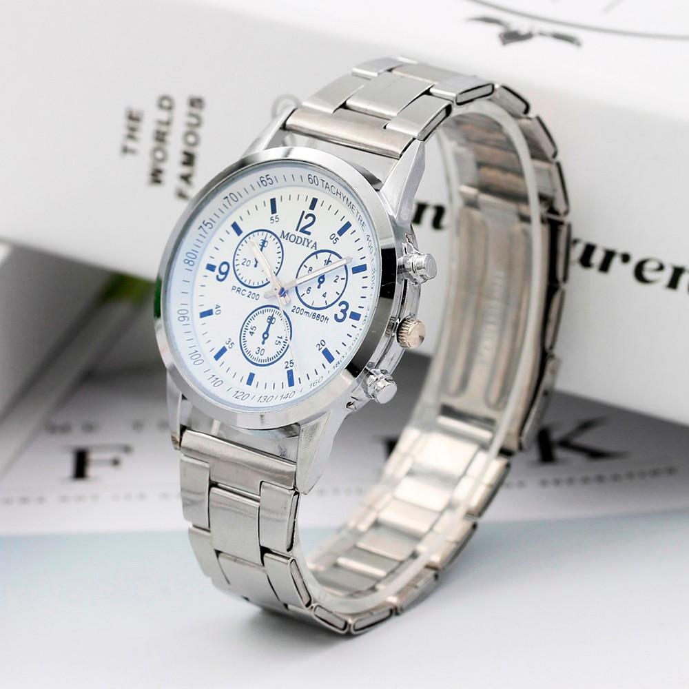 Stainless Steel Sport Quartz Hour Wrist Analog Watch
