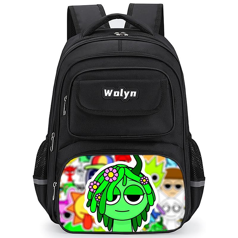 Rhythm Box Sprunki Gioco Zaino Anime Zaino Studente Zaino Scolastico Borsa Multifunzionale