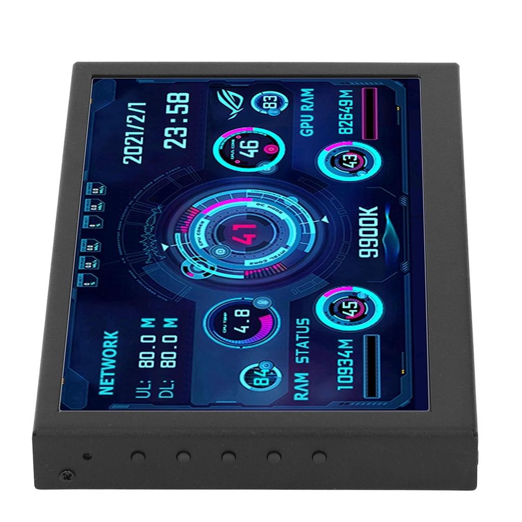 Computer Monitor Secondary Display Screen 7in High Definition Accessory for Home