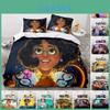 Disney Encanto Cartoon Print 2/3-pcs Bed Set Soft Bedding Set Cover