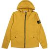 Zip-Up Hooded Solid Color Long Sleeve Jacket Men Jackets Yellow 811510110-V0034