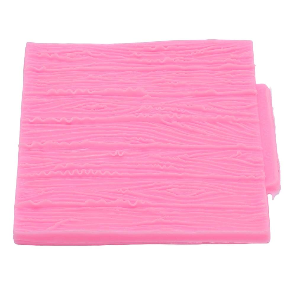 Wood Grain Tree Bark Silicone Fondant Pattern Baking Decoration for Candy Ice Tray Chocolate Gumpaste Cake Decorating