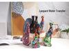 Colorful Leopard Resin Desktop Decoration
