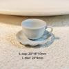 Nordic Style Mini Cup Drinks Model Toys Miniature Dollhouse Doll Accessories Coffee Mug Dish Set