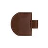 New Magnetic Pen Loop Holder PU Leather Anti-lost Pen Clip Solid Color Multi-functional Bookmark Stationery Supplies