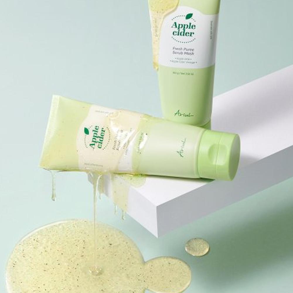 

Маска-скраб из свежего пюре яблочного сидра 100 г