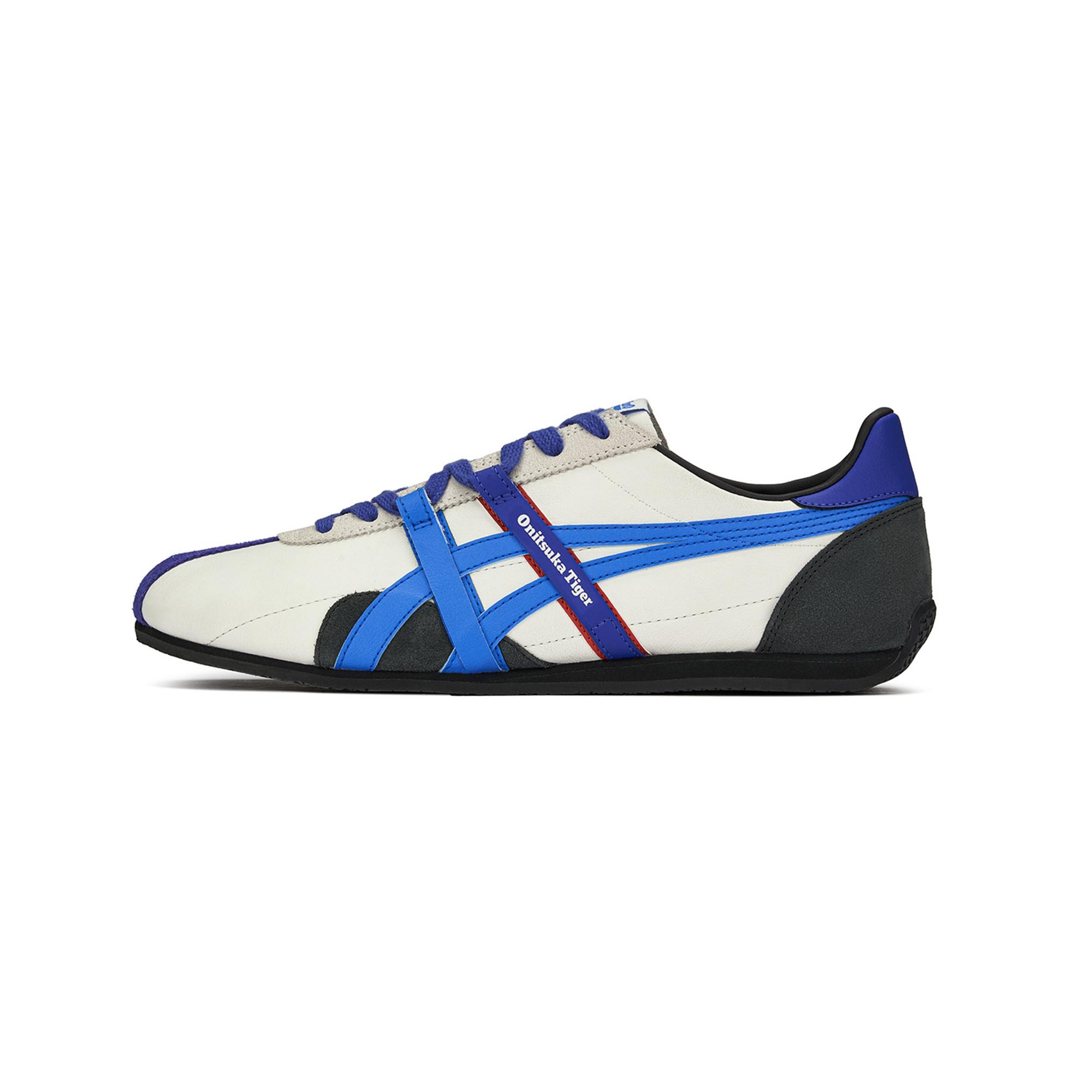 

Onitsuka Tiger Runspark 2.0 Leather Comfortable Low-Top Lifestyle Sneakers Unisex sneakers White Blue 1183C606-100 36