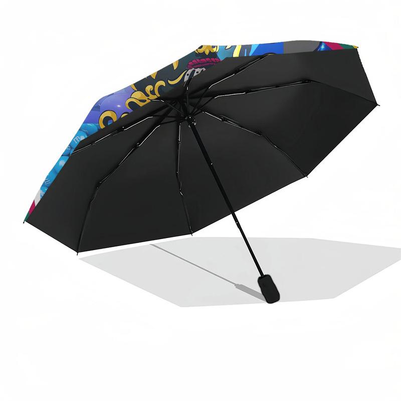 1pc Hogwarts Crest Party Decorations Umbrella with Plastic Handle,Suitable for All Seasons Travel Outdoor Multi-functional UmbrellaDCS101