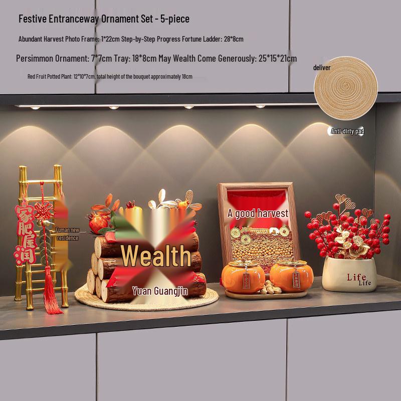 Prosperous New Chinese Style Housewarming Decoration Set