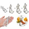 Supporto per Salsicce in Acciaio Inossidabile Supporto per Hot Dog Design Uomo Muscoloso Scaffale Espositore per Alimenti Durevole Accessorio Metallico per BBQ per Grigliatura Cottura