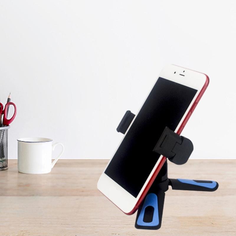 Foldable Portable Cell Phones Holder Mount for Smartphones Stable Adjustable Arm ABS Stand Perfect for Teaching Streaming