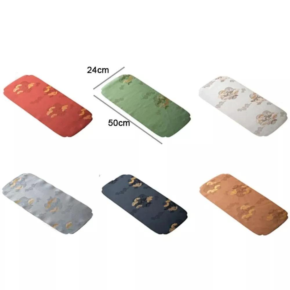 New Thick Tea Mat Embroidered Patterns Chinese Style Tableware Mat Professional Useful Table Mat