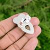 Mothers day Deal 925 Silver Golden Rutile Stone Solitaire Daughter Flower Ring