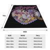 Rumi Neon Showcase Kpop Demon Hunters Star Warm Soft Blanket  Plush Throw Blanket Home Decor Flannel Bedspread Sofa Bed Cover