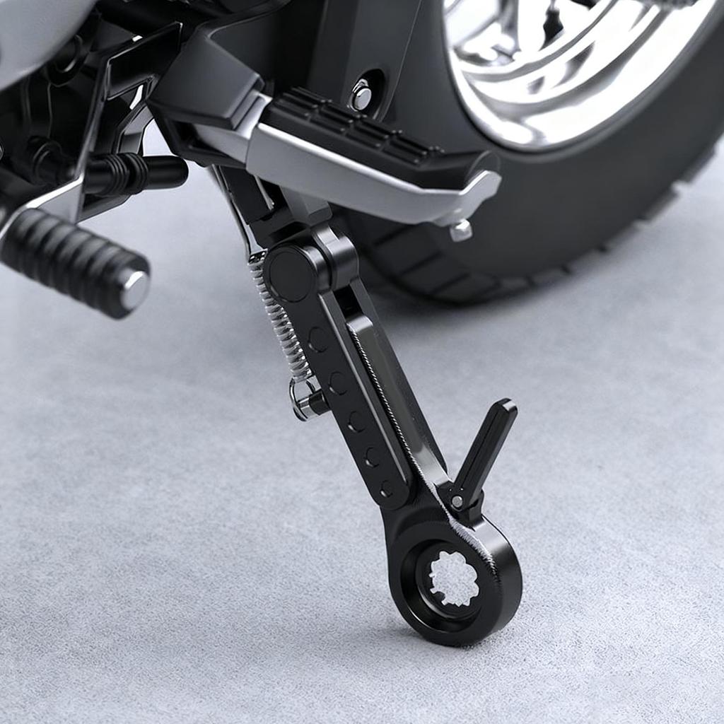 Motorrad Seitenständer Verstellbare Höhe Legierung Verstellbarer Parkständer Für Elektrische Motorräder Für Männer Frauen Jungen Mädchen Jugend