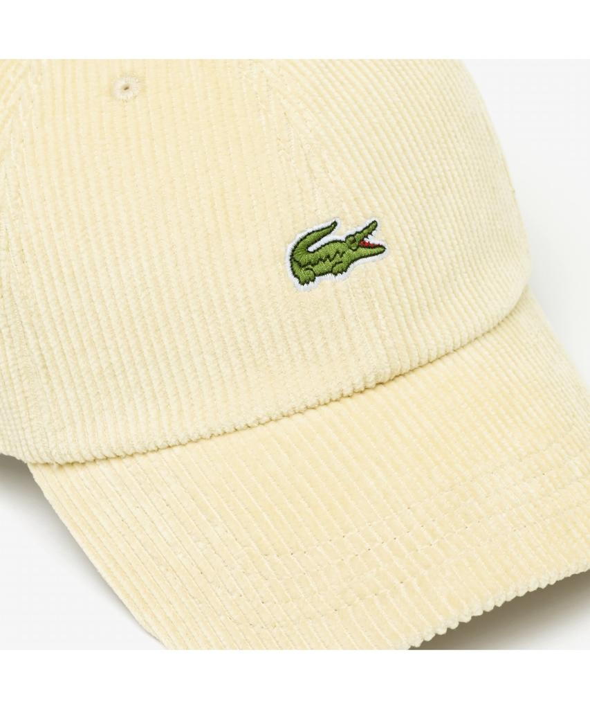 LACOSTE Men'S Corduroy Ball Cap Rk412E-55N Xfj