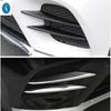 Griglia paraurti anteriore auto in ABS, copertura decorativa per fendinebbia, finitura per Mercedes Benz GLC X253 2015 - Accessori esterni