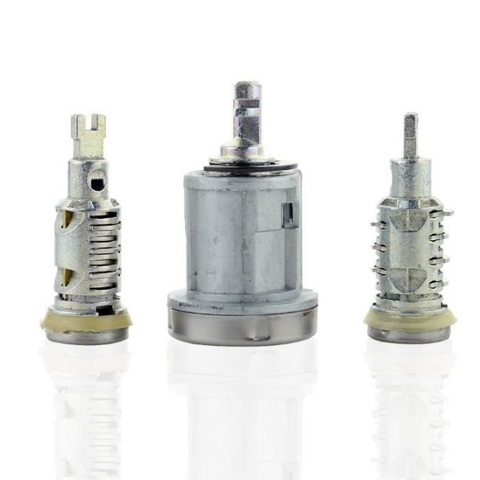 KIT 2 Serrures portes barillets + neiman FIAT Punto Doblo Panda Palio Bravo...Clés LAME SIP22 Pro-Plip