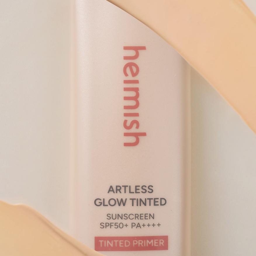 Heimish Artless Glow getönter Sonnenschutz Shine Beige LSF 50+ PA+++ 40ml