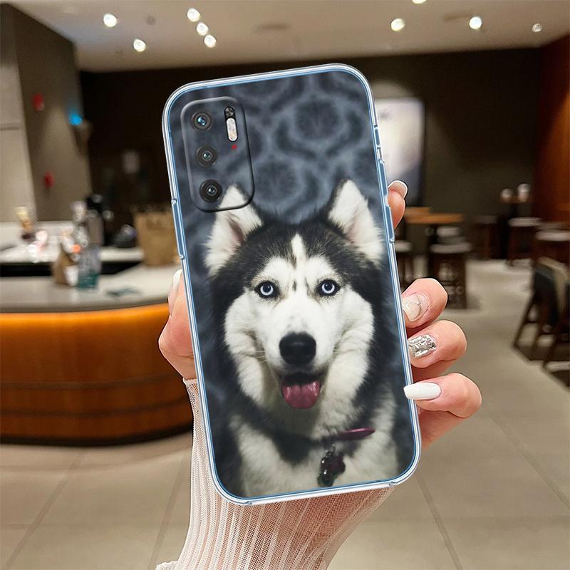 

NH32 husky dog Transparent Phone Case for Motorola Moto Edge 20 30 40 50 S30 Fusion Ultra Pro Neo Lite + G200 G23 Motorola Edge
