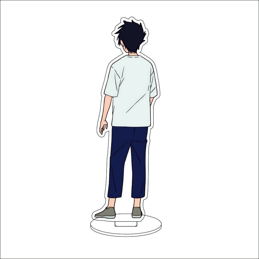 16CM Anime Summer Time Rendering Cosplay Acrylic Stand Ornaments Southern Hizuru Kofune Ushio Figure Stand Halloween Gifts