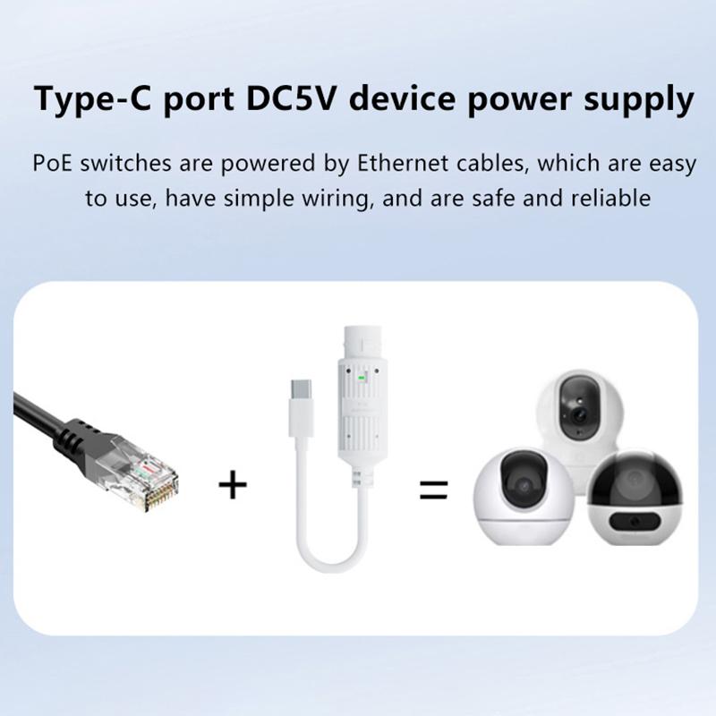 1/2/3Pcs 48V Poe Extender/Repeater Waterproof Extension Poe Injector Adapter Rj45 Port Output 5V/2A Ieee 802.3Af/802.3At