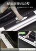 SUVVNE New Sienta MXP 10 Series Side Step Guard SINETA MXP 10 Series Scuff Plate 2022 Leather Material Gold Foil Technology Interior Accessories Car