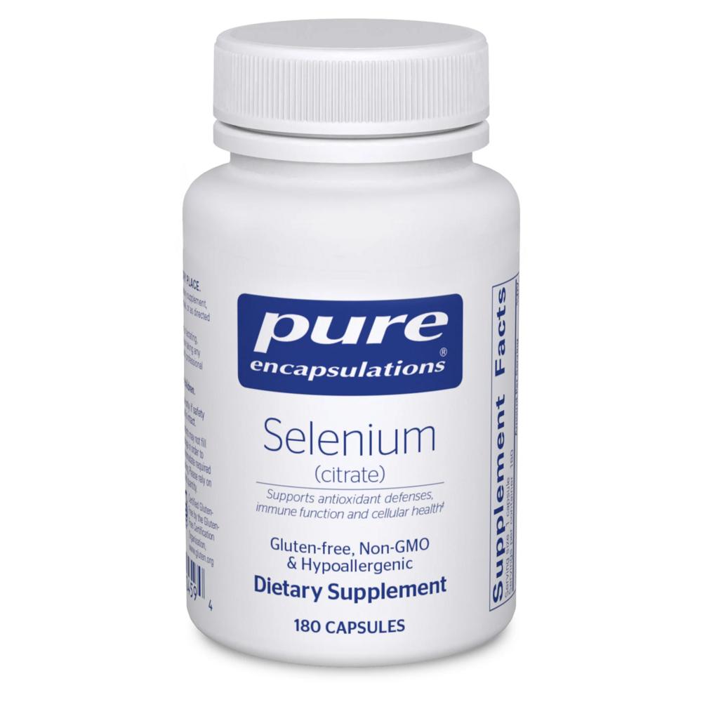 Pure Encapsulations Selenium Citrate (See Details) 1 Pcs 180 Tablets