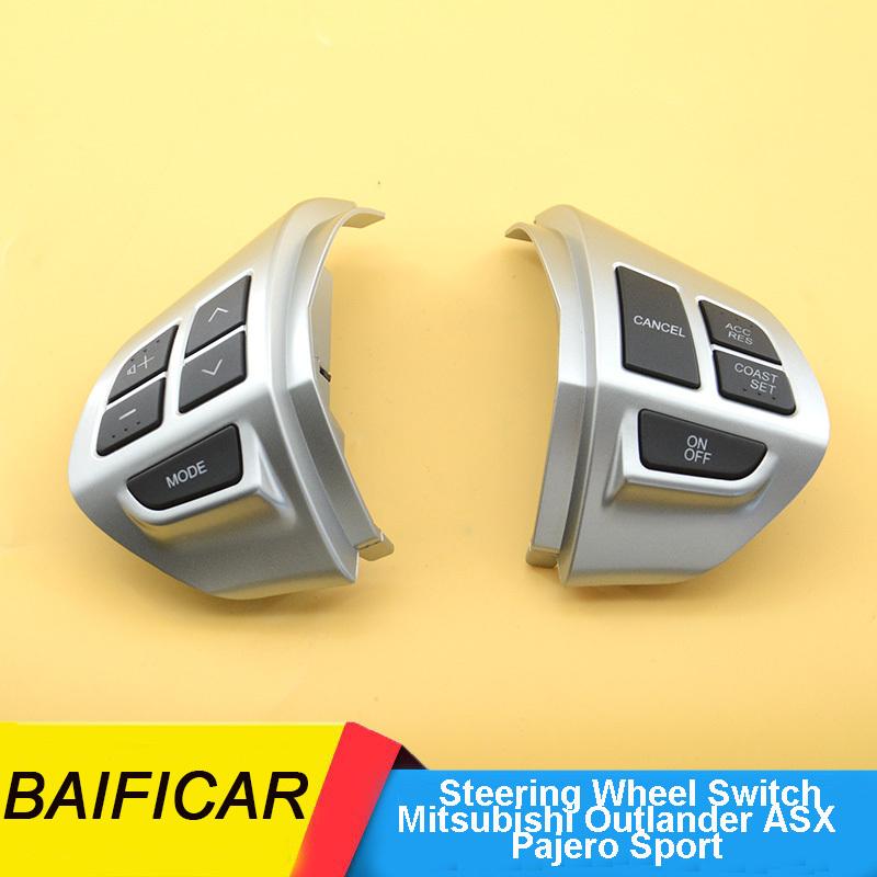 Baificar Steering Wheel Volume Audio Cruise Control Switch Button 8701A484 For Mitsubishi Outlander ASX Pajero Sport
