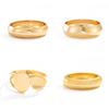 Ingemark 4 Style Vintage Irregular Ellipse Smooth Curved Bracelets Women Trendy Punk Arc Striped Openning Spring Bangle Jewelry