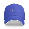 Pulse Hearbeat Unisex Baseball Caps Peaked Cap Pride LGBT Gay Love Sun Shade Hats for Unisex Women