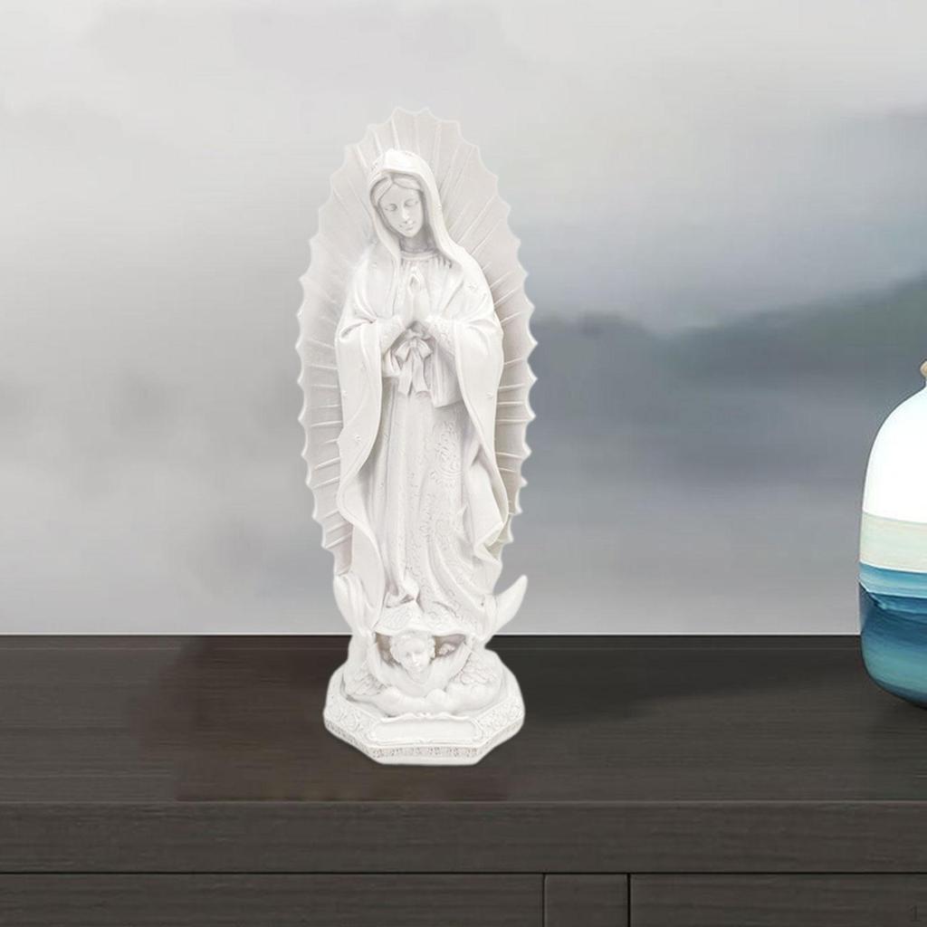 Soška Panny Marie Vánoční Domácí Dekorace Ornament Stolní Řemesla Elegantní Figurka