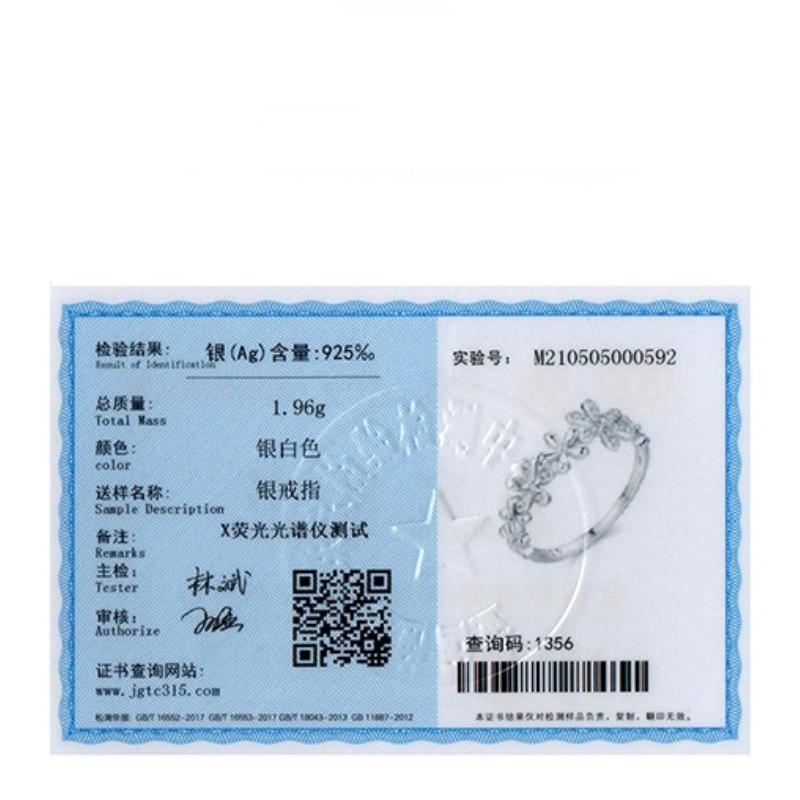 Tancise Classic 925 Sterling Silver  Zircon Ring Ladies Jewelry Wedding Promise Party Gift