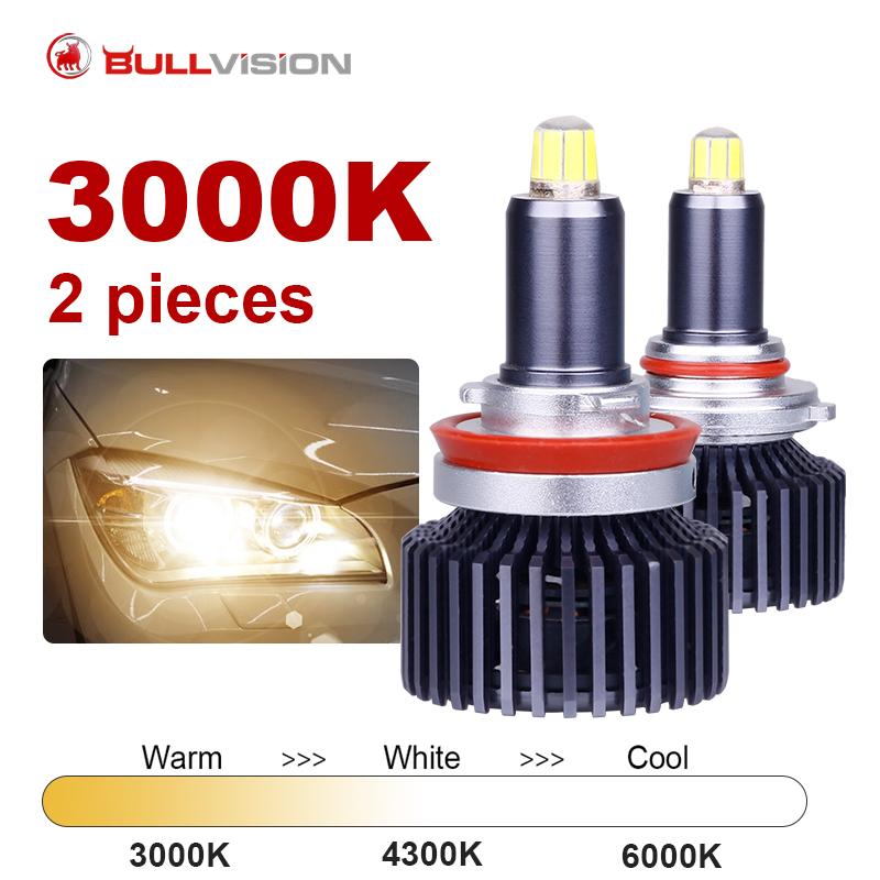 

H7 LED Canbus 30000LM HB3 9005 HB4 9006 H11 H1 D2 Led Headlights Bulbs 9012 HIR2 8sides 90W high power 3D 360 degree Auto Lamp 3D 360 CSP CHIP