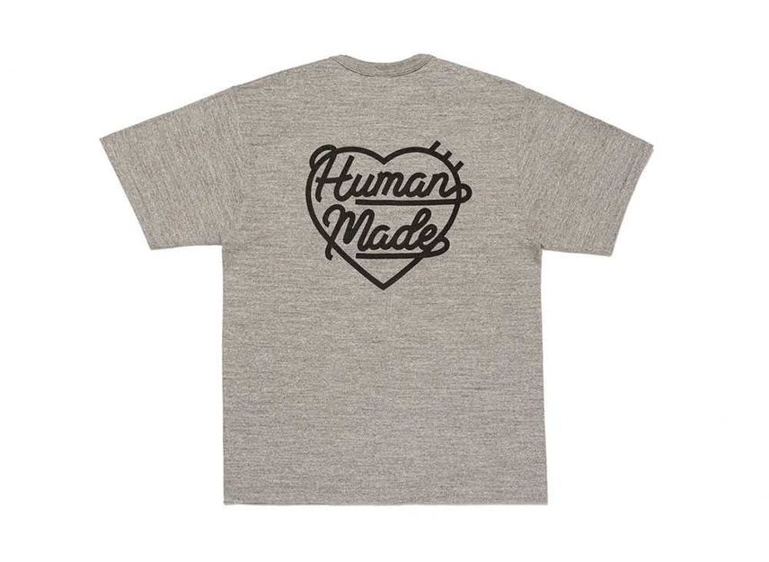 HUMAN MADE Pocket T-Shirt Gray
