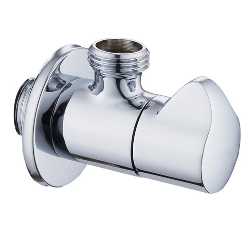 High Temperature Pressure Resistant Angle Valves Easy Installation Standard G1/2 Thread Leak Proof Valves for Plumbing
