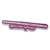 Pin's - HALF MOON BAY - Hermione - Silver Metal - Enamelled - Harry Potter Pattern