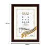 KOKUYO Picture Frame, Gold Decoration, Lightweight, with Stand, Certificate of A4 Size, Ka-518