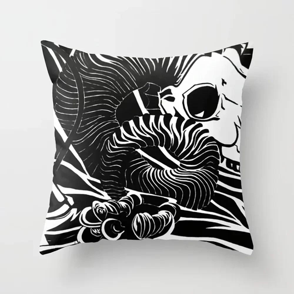 Abstract Pattern Decorative Pillow Cover Car Sofa Square Cushion Pillow Cover