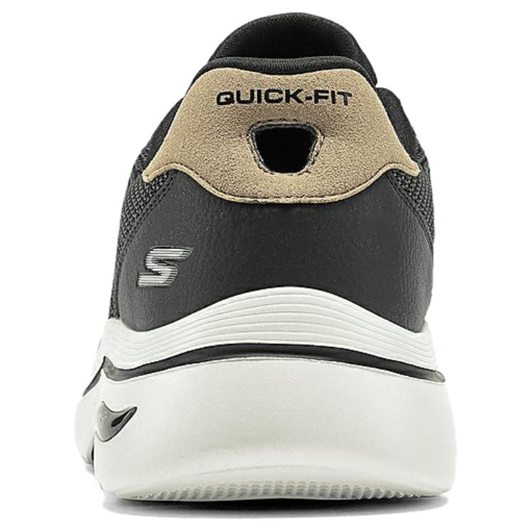 Skechers Go Walk Arch Fit 2.0 Comfortable Durable Low-Top Casual Shoes Men Sneakers Black 216603-BLK