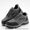 Men's Steel Toe Safety Shoes - Anti-Smash, Anti-Puncture, Breathable, Lightweight, Non-Slip, Wear-Resistant Work Footwear.
