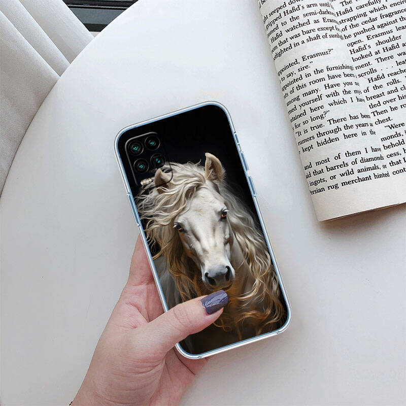 MH57 Fine Horse Phone Case for Motorola Edge 20 30 S30 40 50 Fusion Lite Plus Pro Neo Ultra One Power Action Macro Hyper Vision Zoom