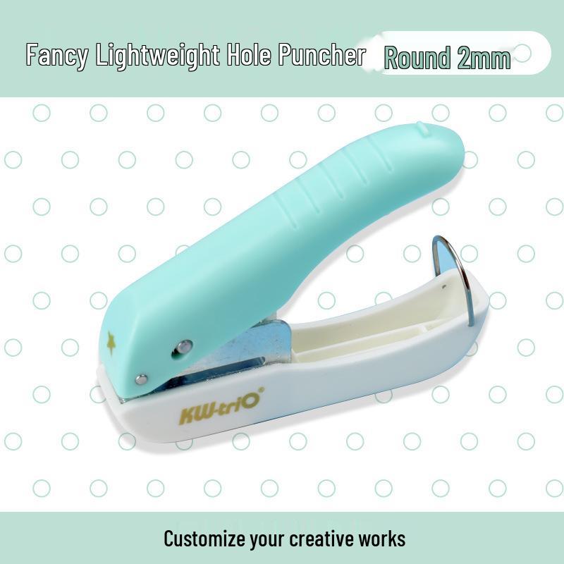 

Kede You 4MM Single Hole Puncher - Embossing & Pattern Tool for Kindergarten & Planning