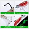 GOTURE Soft lure with hook Made of TPE Realistic type lure Hard to catch on grass Suitable for blue fish Spanish mackerel and other various fish