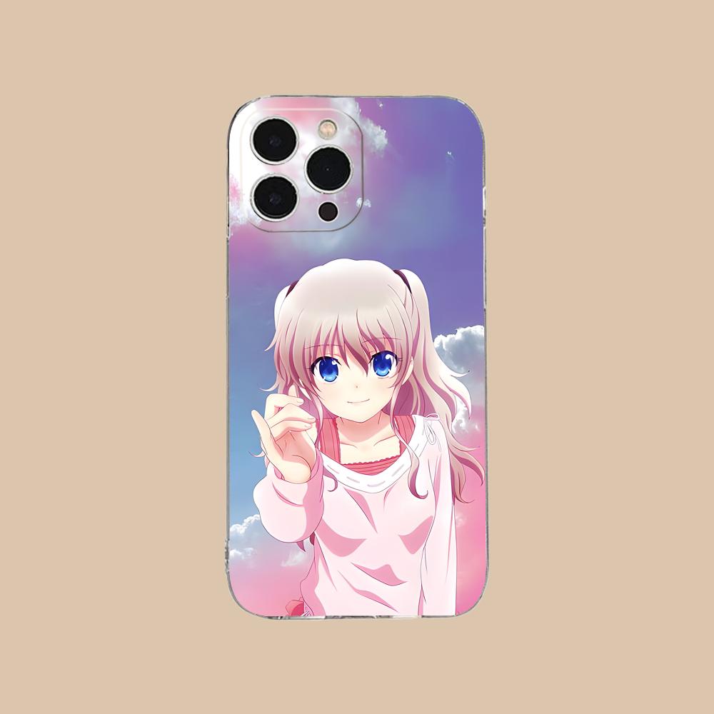 

Charlotte Tomori Nao Clear TPU Mobile Case for iPhone 17 16 15 14 13 12 11 X XR XS Air Pro Max Plus Mini Colorful Cover iPhone XS Max