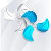 Aluminum Alloy Fan Blades Industrial Floor Fan Blades