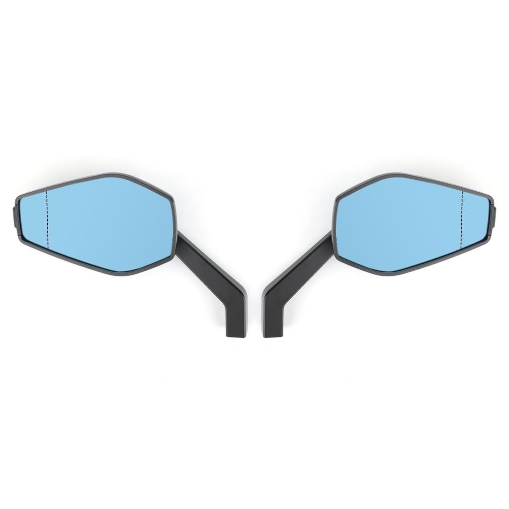 CNC ALU 8mm 10mm UNIVERSAL Motorcycle Rearview Mirror for Chopper Cruiser Custom