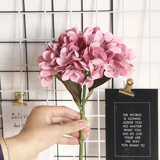 Unique Fake Hydrangeas Minimalist UV-resistant Artistic
