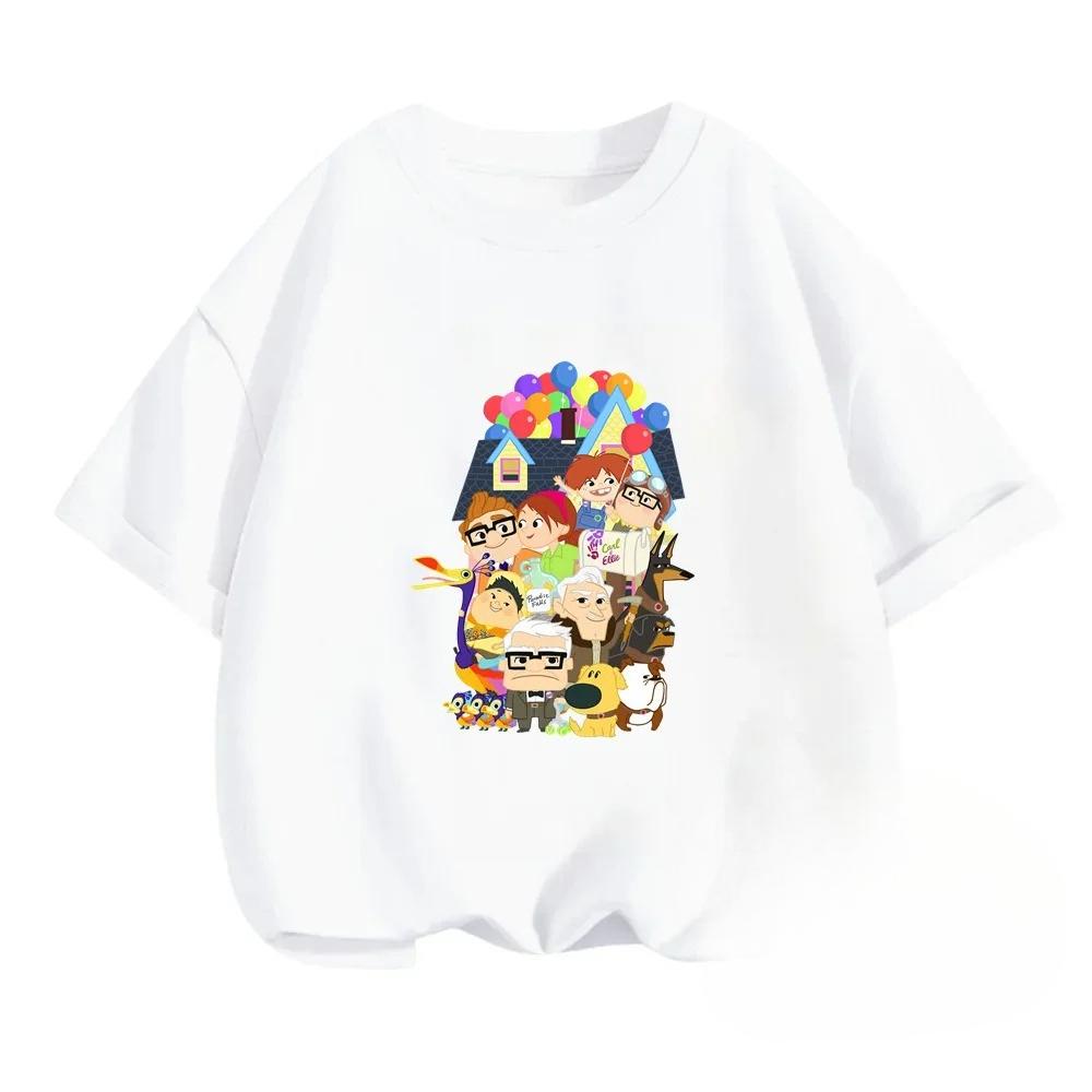 

Summer Up House Magic Prints for Boys and Girls Tshirts HipHop Cute Simple Oneck Fashion for Street Casual Wear S