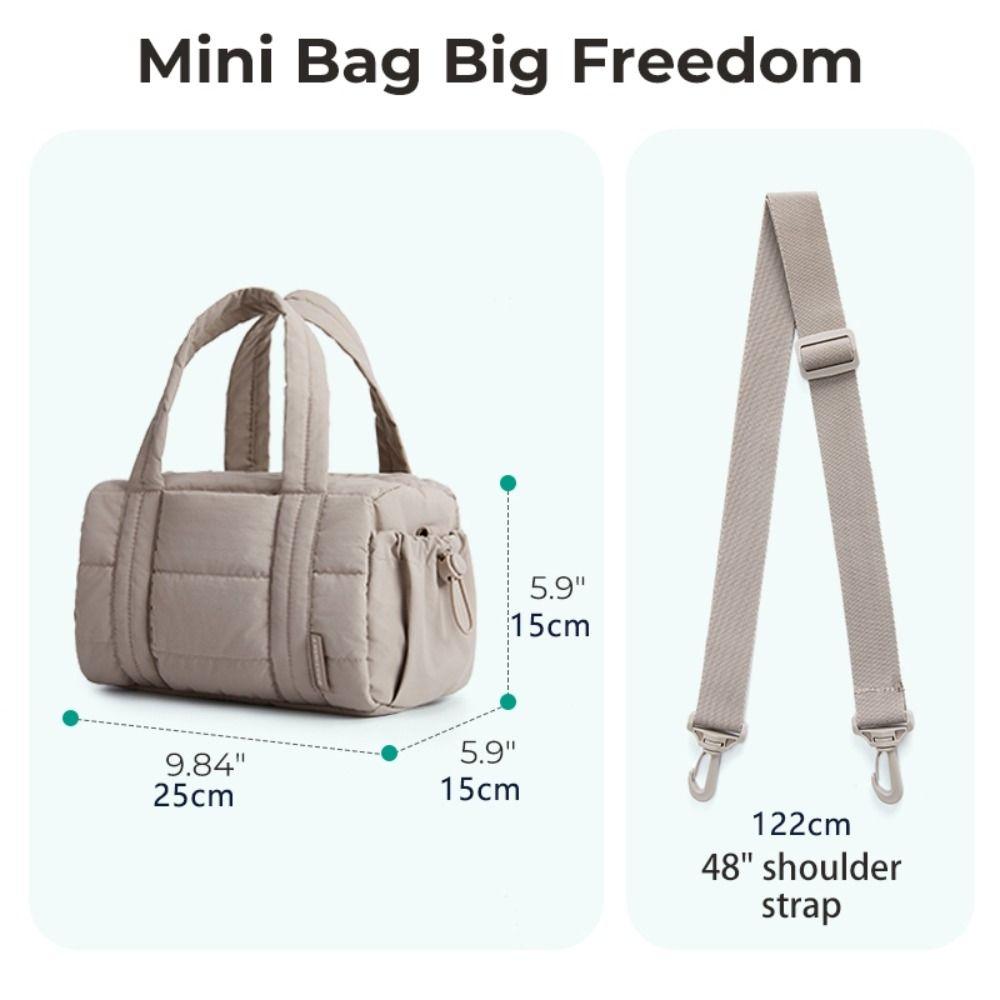 Large Capacity Crossbody Bag Dry and Wet Separation Lightweight Fitness Bag Mini Handbag for Leisure Travel Sport Daily Commutes